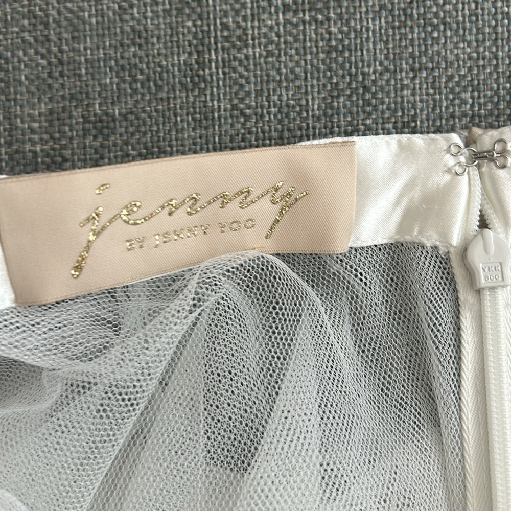 Jenny by Jenny Yoo Tulle Overskirt Size S - Picture 12 of 16